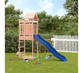 Vidaxl parque infantil de exterior madera maciza douglas