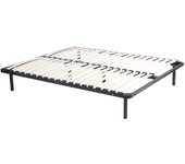 Somier de láminas con patas 120x190 cm - 2x19 láminas