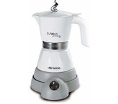 Cafetera eléctrica ariete 1358 moka aroma 400w blanca