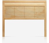 Cabecero de cama de madera segura | cama de 105 | pino | barnizado natural | pejecar