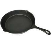 Vidaxl sartén parrilla de hierro fundido 30 cm redonda