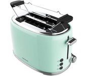 Tostador cecotec toast&taste 1000 retro double green