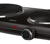 Sencor scp 2254bk-eue4 hobs negro encimera hornillo eléctrico / placa eléctrica 2 zona(s)
