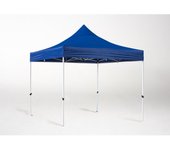 Carpa plegable 3x3 master - azul - impermeable - cenador ideal para camping, eventos, jardín, playa