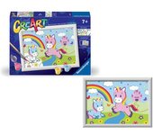 Juego creativo ravensburger 23937 creart unicornios con arco iris