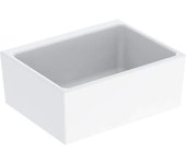 Geberit fregadero de vivienda sin rebosadero 70cm, blanco, 360070000