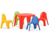 Juego de mesa y sillas para niños pp