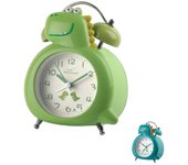 Reloj despertador jm ja-7096 plástico verde