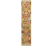 Kilim afgano | 384 x 87 cm
