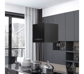 Vidaxl campana extractora colgante táctil lcd acero recubierto 37 cm