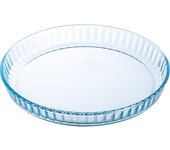Molde de tarta para horno classic pyrex redondo vidrio ø27,7x3,5 cm