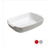 Fuente para horno pyrex signature blanco cerámica blanco