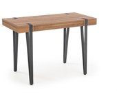 Mesa de oficina houston 598, con cajones, número de cajones: 1.00, 76x110x55cm, miel de roble, negro