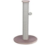 Rascador para gatos trixie gris rosa 64 cm