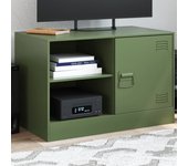 Mueble tv multimedia estantería para televisión buffet para televisión comedor salón dormitorio oliva 67 02_0028260