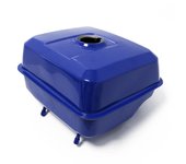 Depósito de gasolina azul pieza de repuesto tanque de combustible para motor a gasolina 13 cv