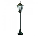 Searchlight alex 1 ljus utomhus pollare ljus svart ip44, e27