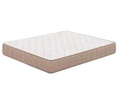 Colchón 135x180 cm altamente transpirable de firmeza media nucleo flexible fibras naturales (20-21 cm)