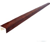 Viga imitación madera 14,5cm de ancho x 8cm de alto x 4m de largo color nogal decorativa de poliuretano vu4003-n