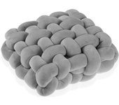 Cojín versa gris 600 g 32 x 14 x 32 cm