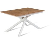 Pulse - mesa extensible (140/190 x 90 cm) en melamina blanca