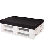 Cojin palé 120x80x10cm asiento, cojin palé negro, cojin palé plano, cojin muebles jardin, cojin jardin, muebles palé