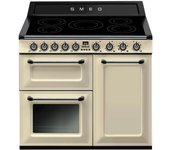 Cocina inducción smeg tr103ip2 100cm crema 5f