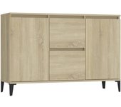 Aparador aparador cómoda armario unidad de almacenamiento organizador cocina salón salón sonoma 104 x 35 02_0031487