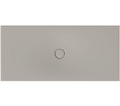 Plato de ducha bettefloor con soporte mínimo y betteglasur plus 5838, 150x70 cm, 5938-416plus,t1, color: lápida