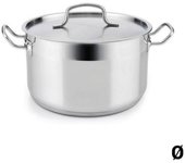Olla con tapa quid azzero acero inoxidable 24 cm