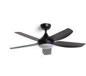 Techbrey ventilador de techo silencioso dokós 122cm motor dc mando a distancia, con luz