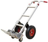 Stockman carretilla de aluminio 250 kg - ruedas todo terreno - st250r