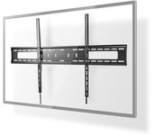 Soporte tv fijo de pared - 60 - 100  - peso máximo de pantalla compatible: 75 kg - mínima distancia de la pared: 30.5 mm - acero / metal - negro