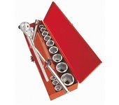 Juego de llaves de vaso y accesorios 3/4 - 17 herramientas sam - 78ch16