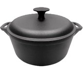 Cazuela de hierro fundido esmaltada ø 24 cm. con asas