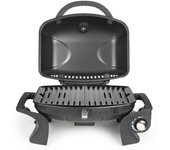 Barbacoa de gas portátil livoo doc275 - acero esmaltado - superficie de cocción 50x37,5 cm