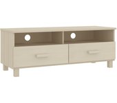 Mueble tv multimedia estantería para televisión buffet para televisión comedor salón dormitorio miel 106 02_0027635