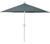 Sombrilla semicircular balcón terraza uv 50+ poliéster/aluminio 3kg con un alcance de 300 cm antracita si 04_0003897