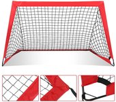 Portería de fútbol para niños, red de fútbol plegable, mini jaula de fútbol, 120 x 90 x 90 cm