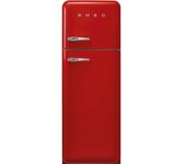 Frigorífico 2p. smeg fab30rrd5 rojo 1.72m dcha