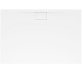 Plato de ducha antideslizante 150 x 80 villeroy et boch architectura metalrim rectángulo acrílico blanco