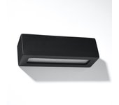 Applique up & down nero e27 apliques up & down negro e27