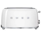 Tostadora 2x4 smeg blanco tsf02wheu