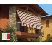 Toldo caída 300 x a.250 cm - verde/blanco