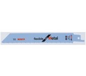 Hoja de sierra de sable bosch bim - s 922 bf flexible para metal - 150 mm - caja de 100 - 2608656027