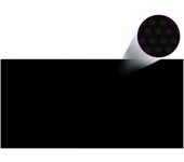 Cubierta de piscina negra 450 x 220 cm pe vidaxl