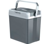 Nevera portátil eléctrica de viaje, coche, camping, 24 l, conexión 12v y 220v, enfría y calienta, briebe, gris, cf1152 58
