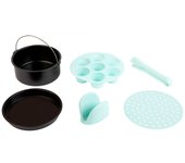 Accesorios freidora aire jata jesa2090 6 piezas 4l