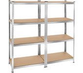 Tectake estanterías para cargas pesadas