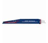 Bosch hoja de sierra de sable con plaquita de metal duro 225 mm para madera y metal s1156xhm - 3 piezas - 2608900392
